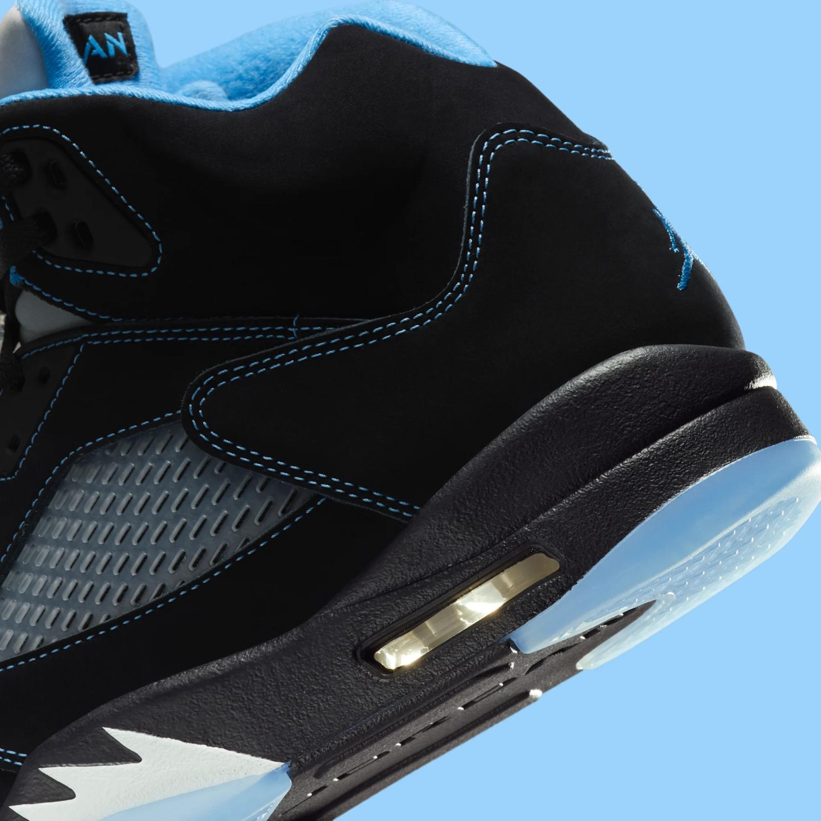 Air Jordan 5 Retro “Black / University Blue” drops June 20th, 2026