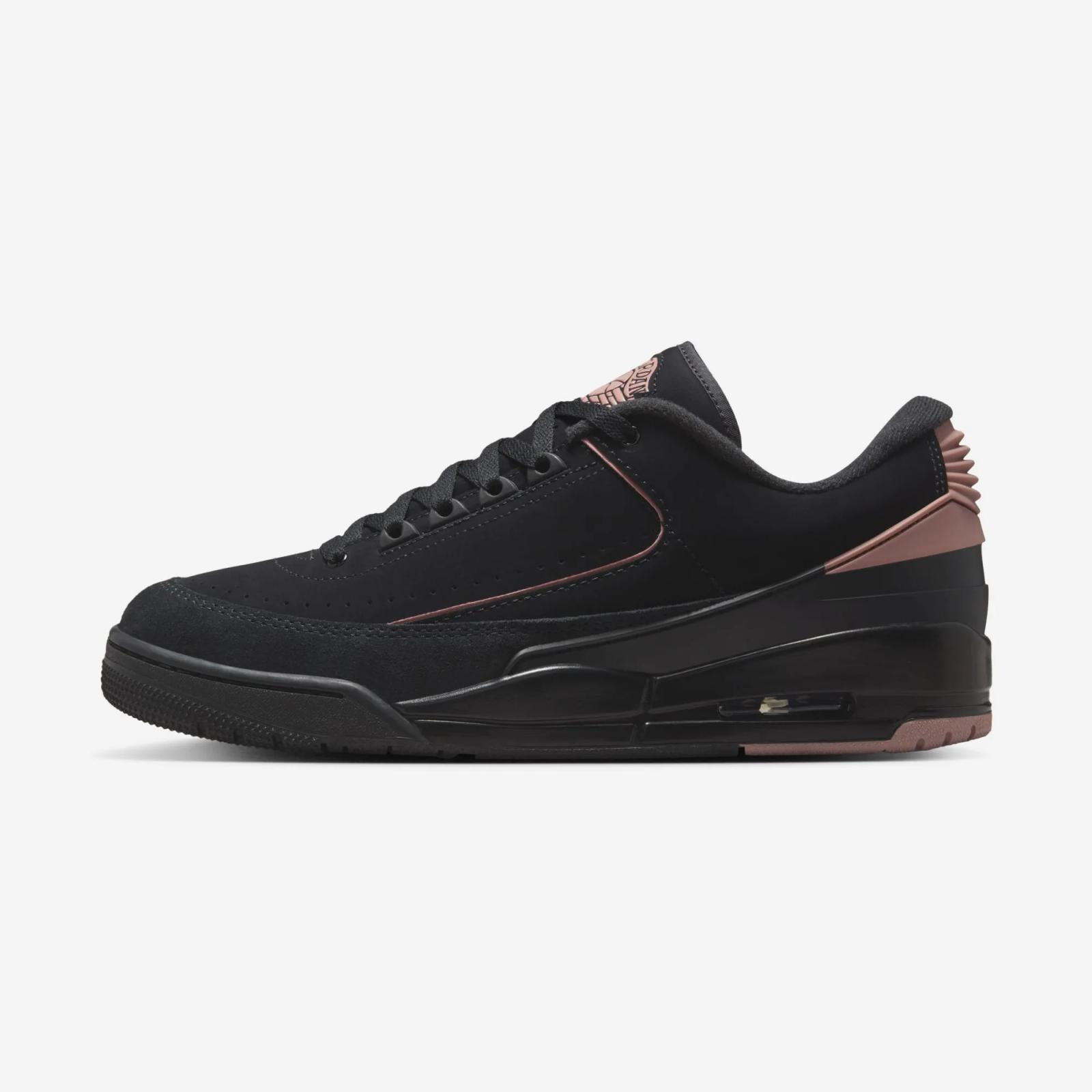 Air Jordan 2/3 Low “Black / Rust Pink”
