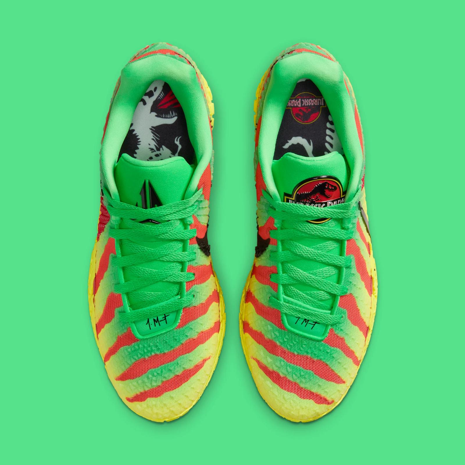 Jurassic Park x Ja 3 "Green Spark" drops April 10th, 2026