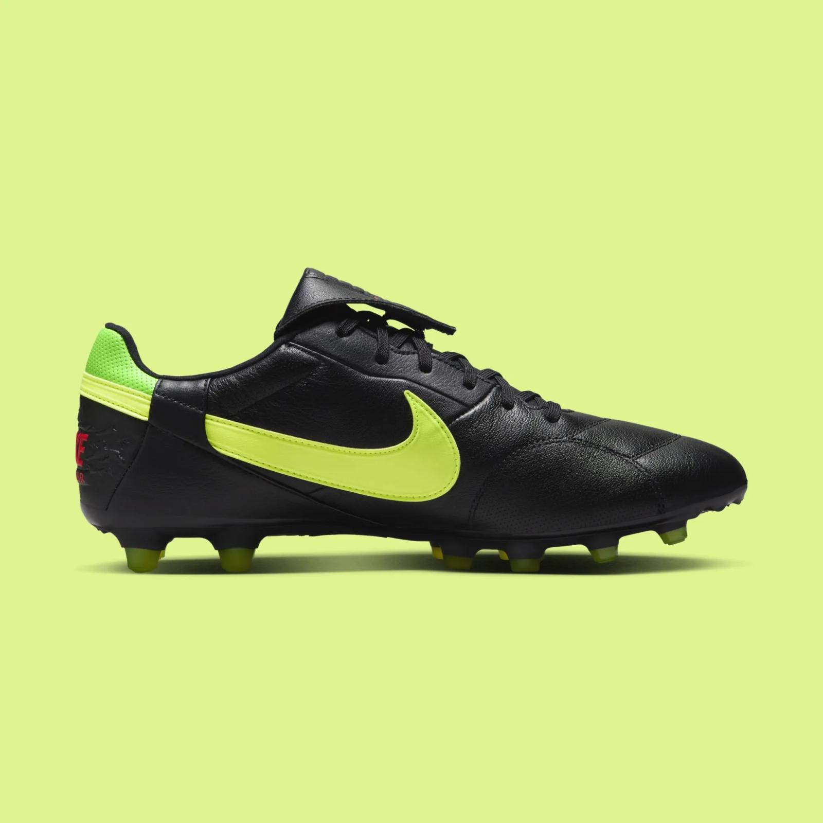 Nike Premier 3 FG Black / Volt HM0265-008