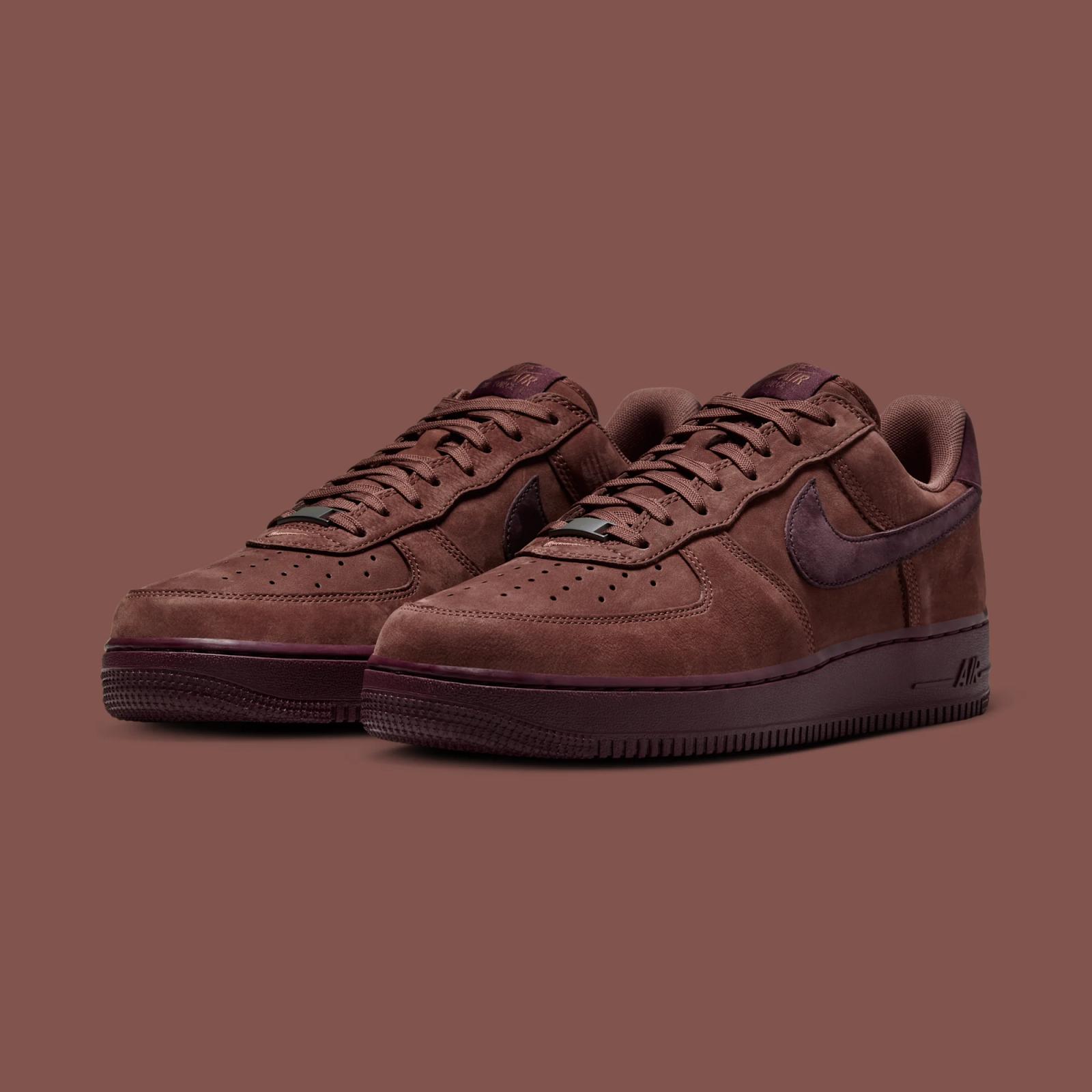 Nike Air Force 1 Low Retro Premium QS "Red Sepia" drops in 2026