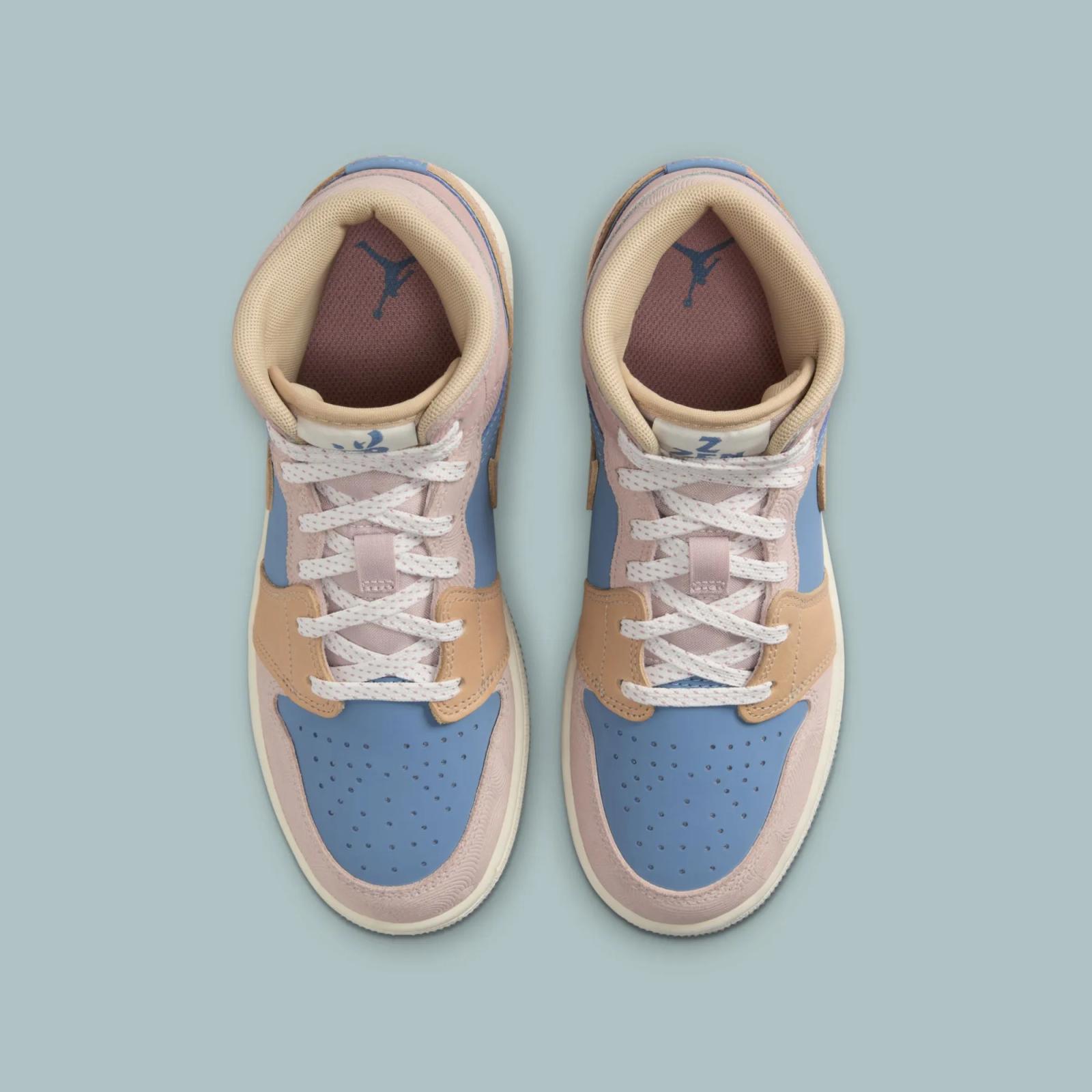 Air Jordan 1 Mid GS Aegean Storm FN7452-400