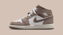 Air Jordan 1 Mid GS "Enigma Stone" drops April 1st, 2026 Air Jordan 1 Mid GS "Enigma Stone" drops April 1st, 2026