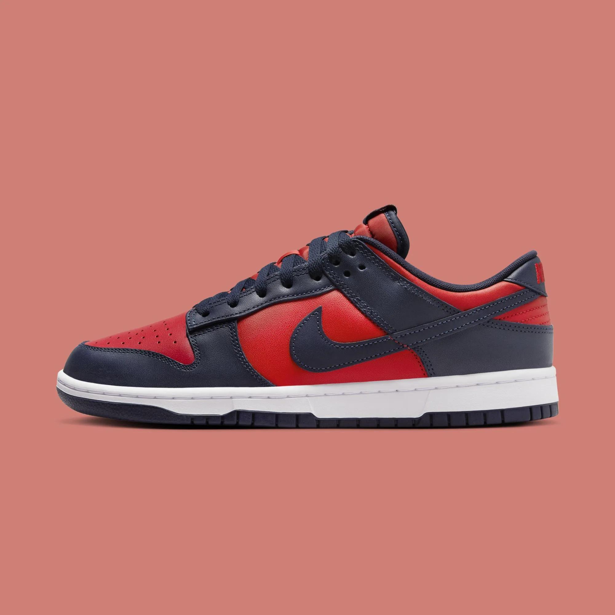 Nike Dunk Low Retro University Red Obsidian