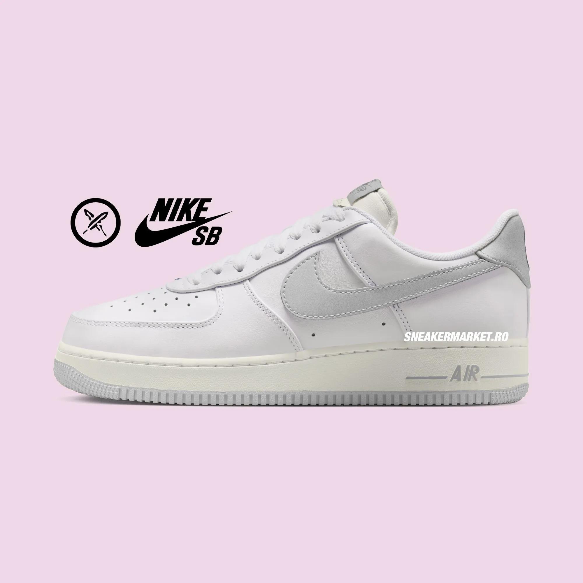 Yuto Horigome x Nike SB x Nike Air Force 1 Low “White / Iron Grey”