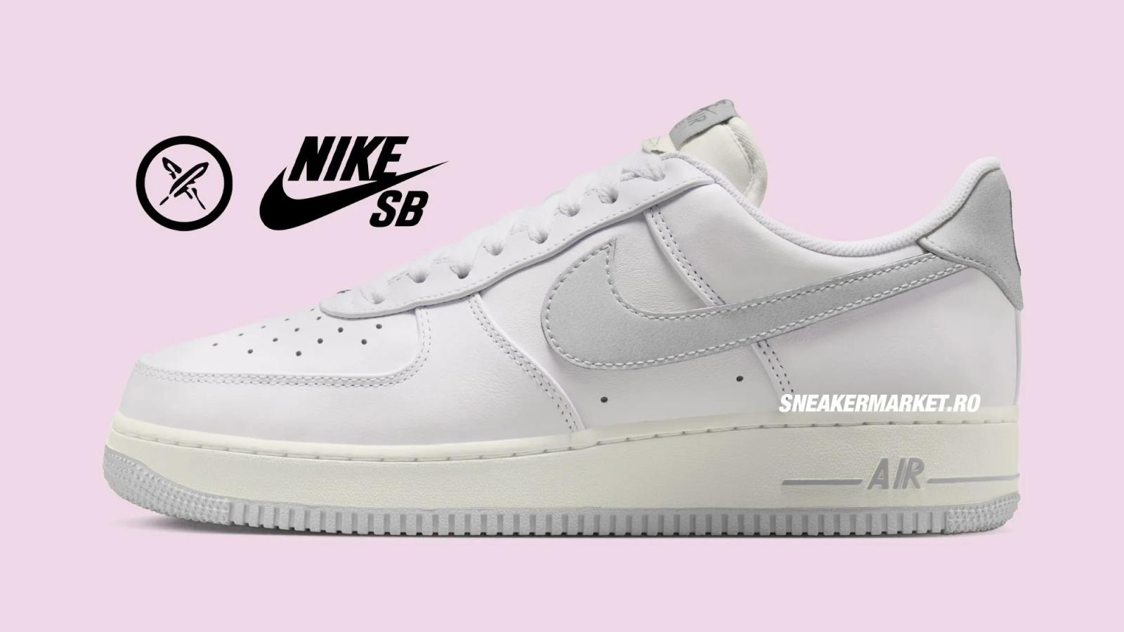 Yuto Horigome x Nike SB x Nike Air Force 1 Low “White / Iron Grey”