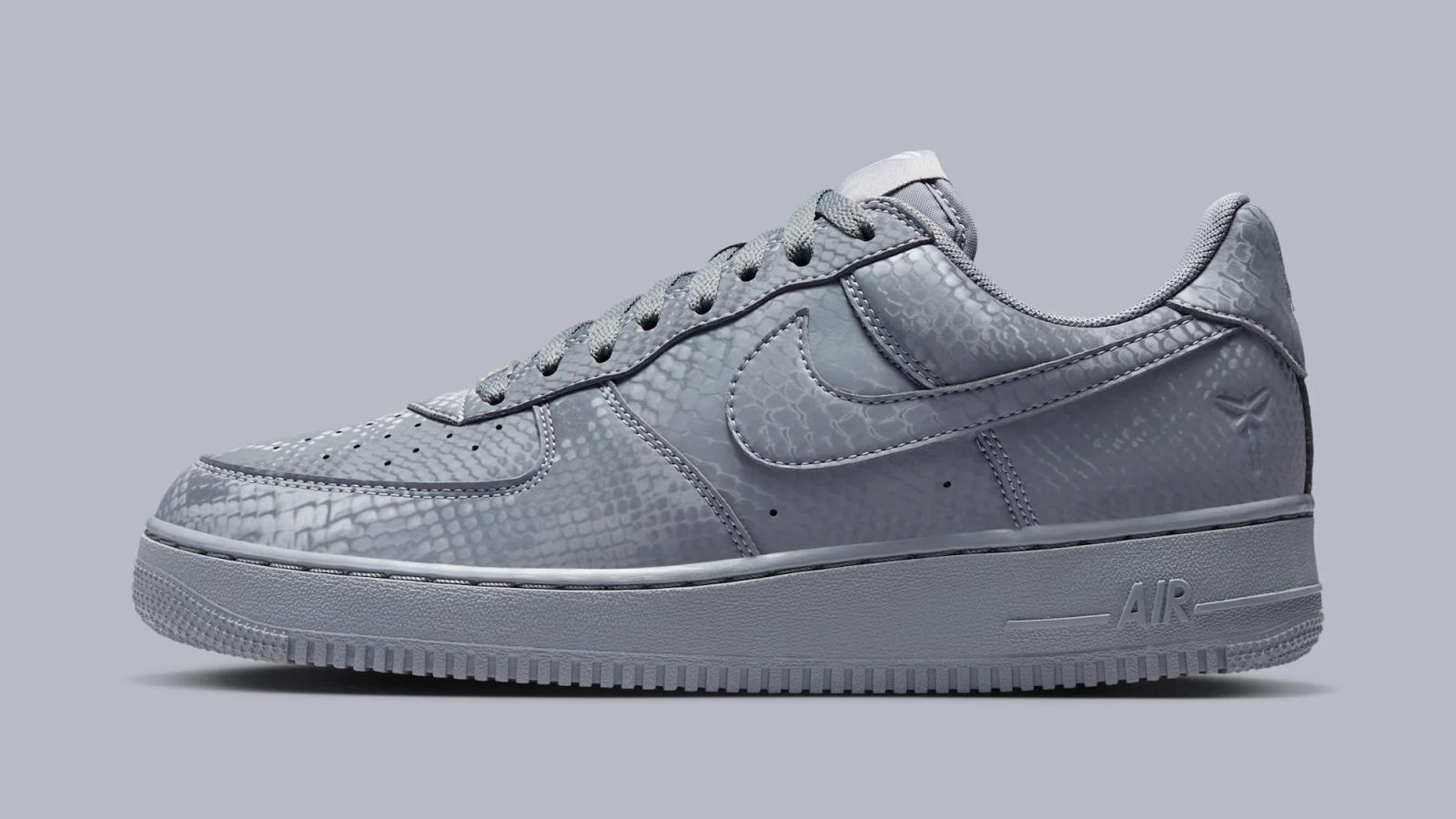 Kobe Bryant x Nike Air Force 1 Low “Cool Grey”