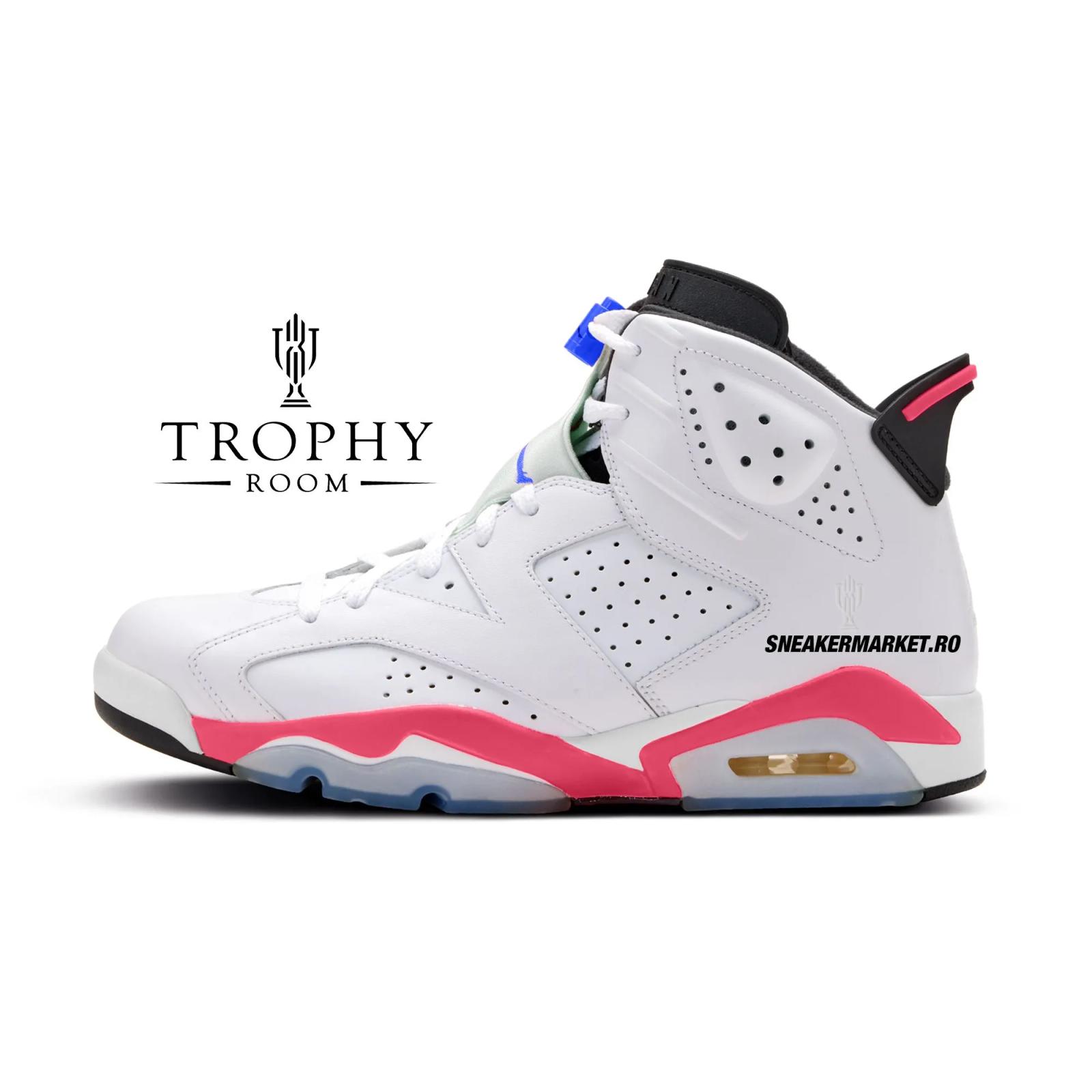 Trophy Room Air Jordan 6 Retro White Infrared 23 Black Game Royal FQ2954-100