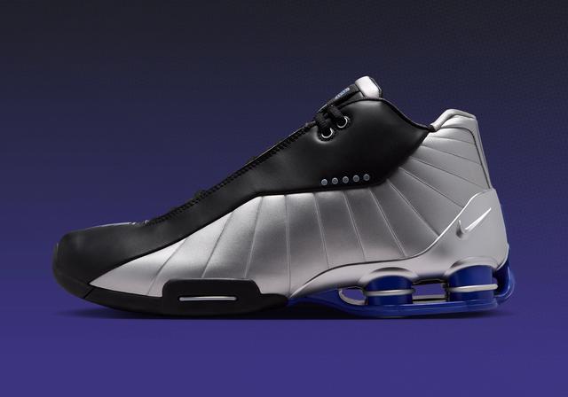 Nike Shox BB4 "Black / Silver / Lapis" Black/Metallic Silver/Lapis