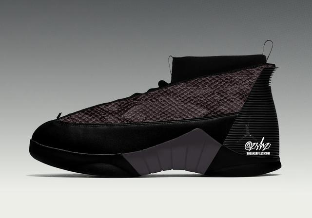 Air Jordan 15 SP "Black Pack" Black/Off Noir