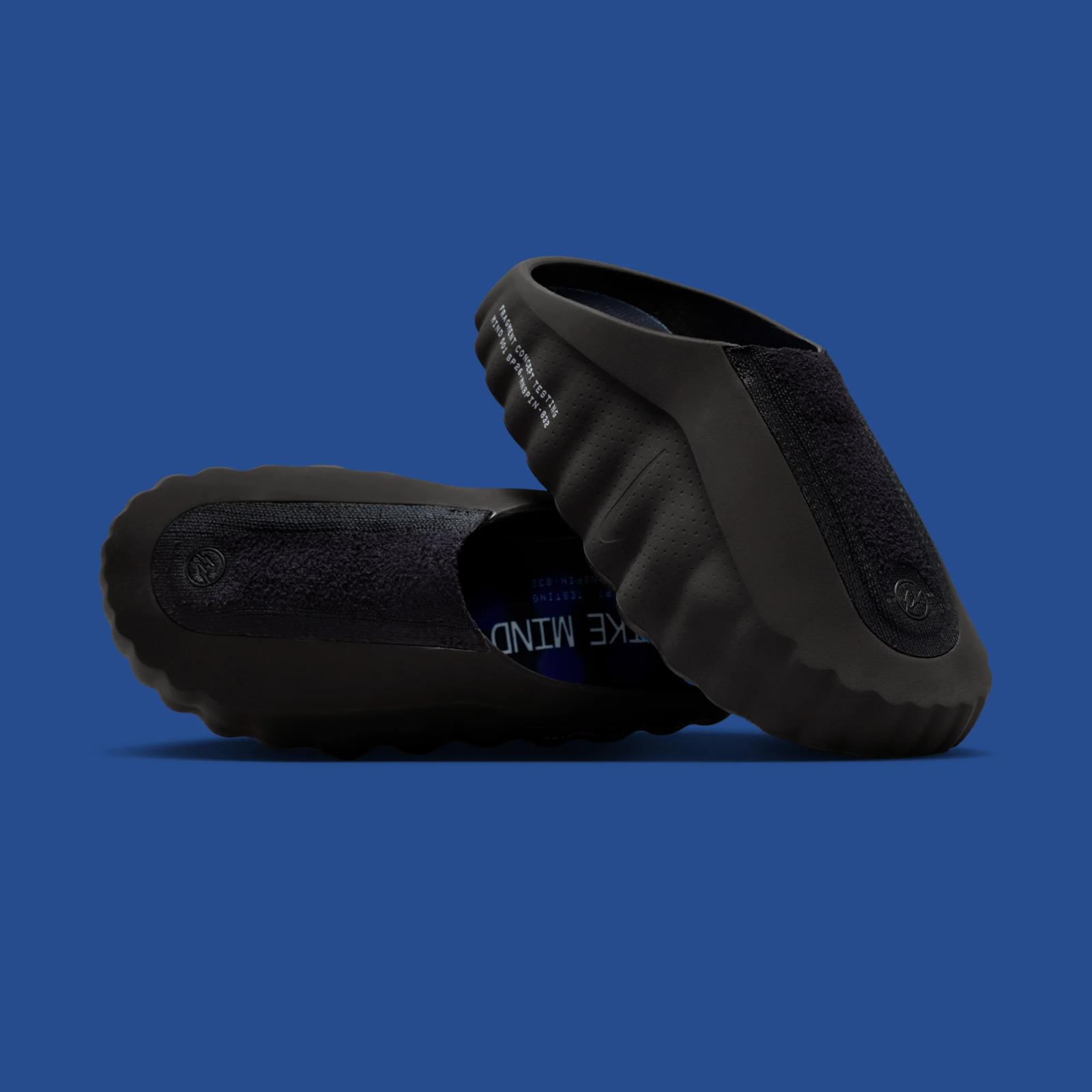 Fragment x Nike Mind 001 SP "Black" drops March 19th, 2026