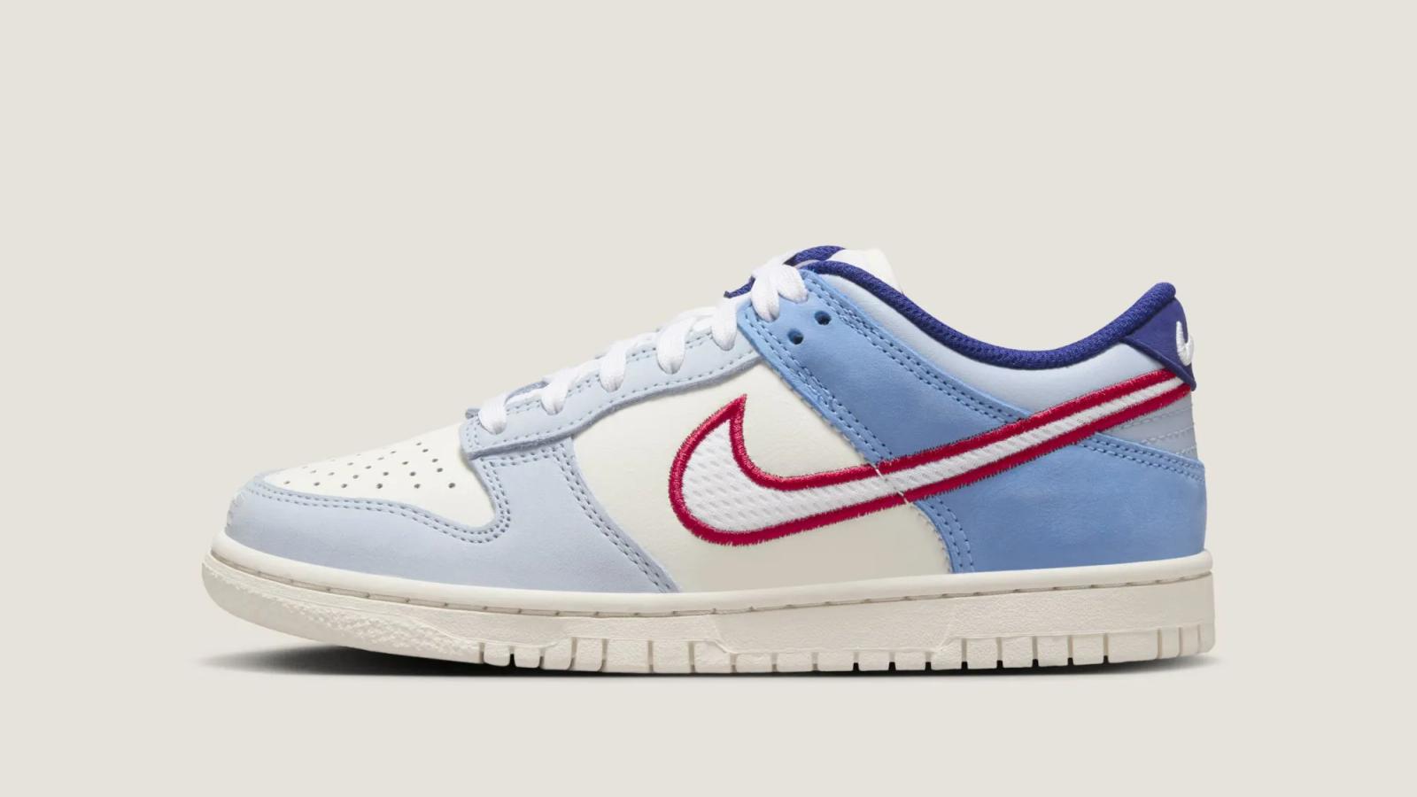 Nike Dunk Low GS Armoury Blue Gym Red