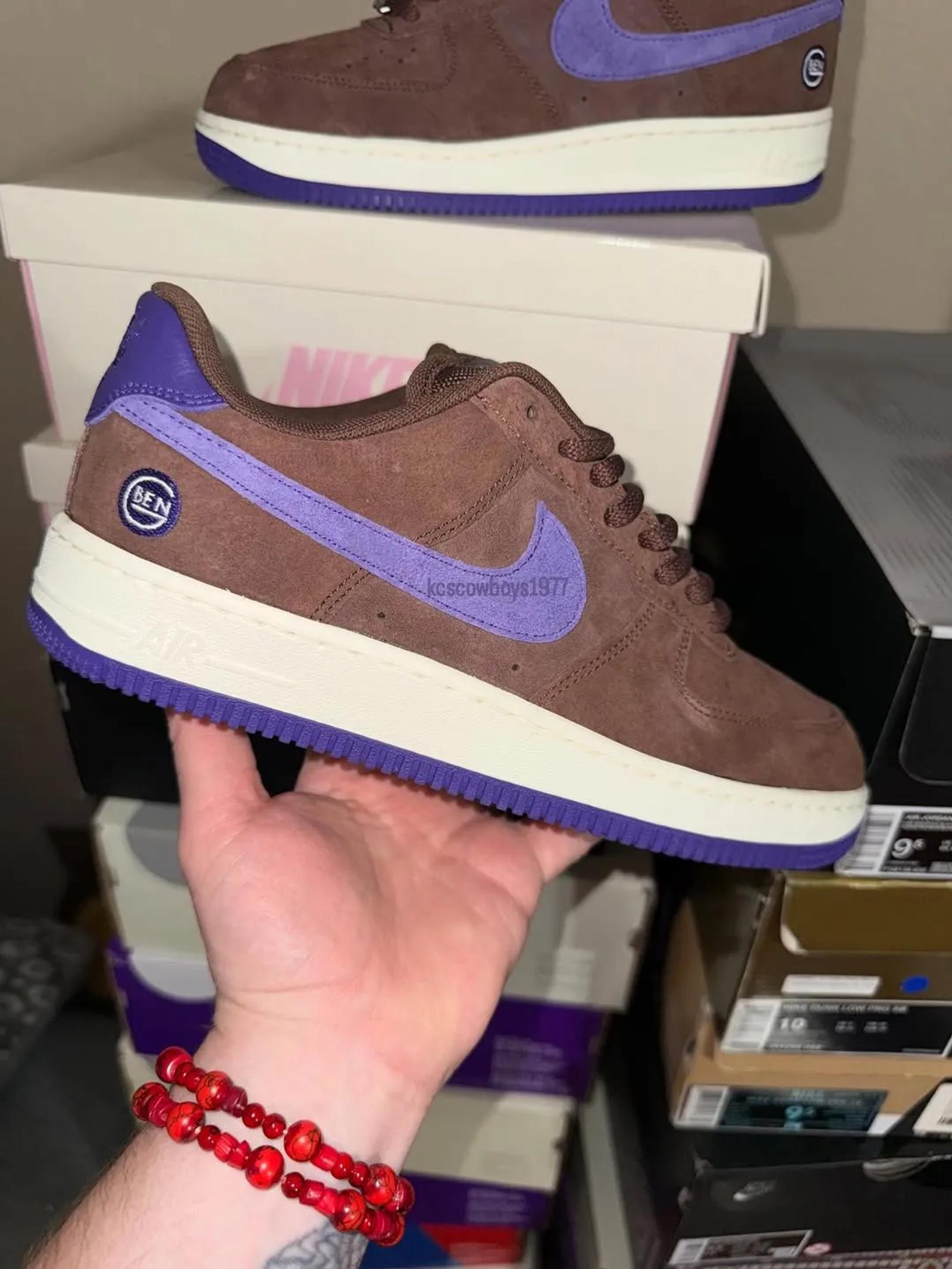 Ben-G x Nike SB x Nike Air Force 1 Low "Light Chocolate" drops in 2026