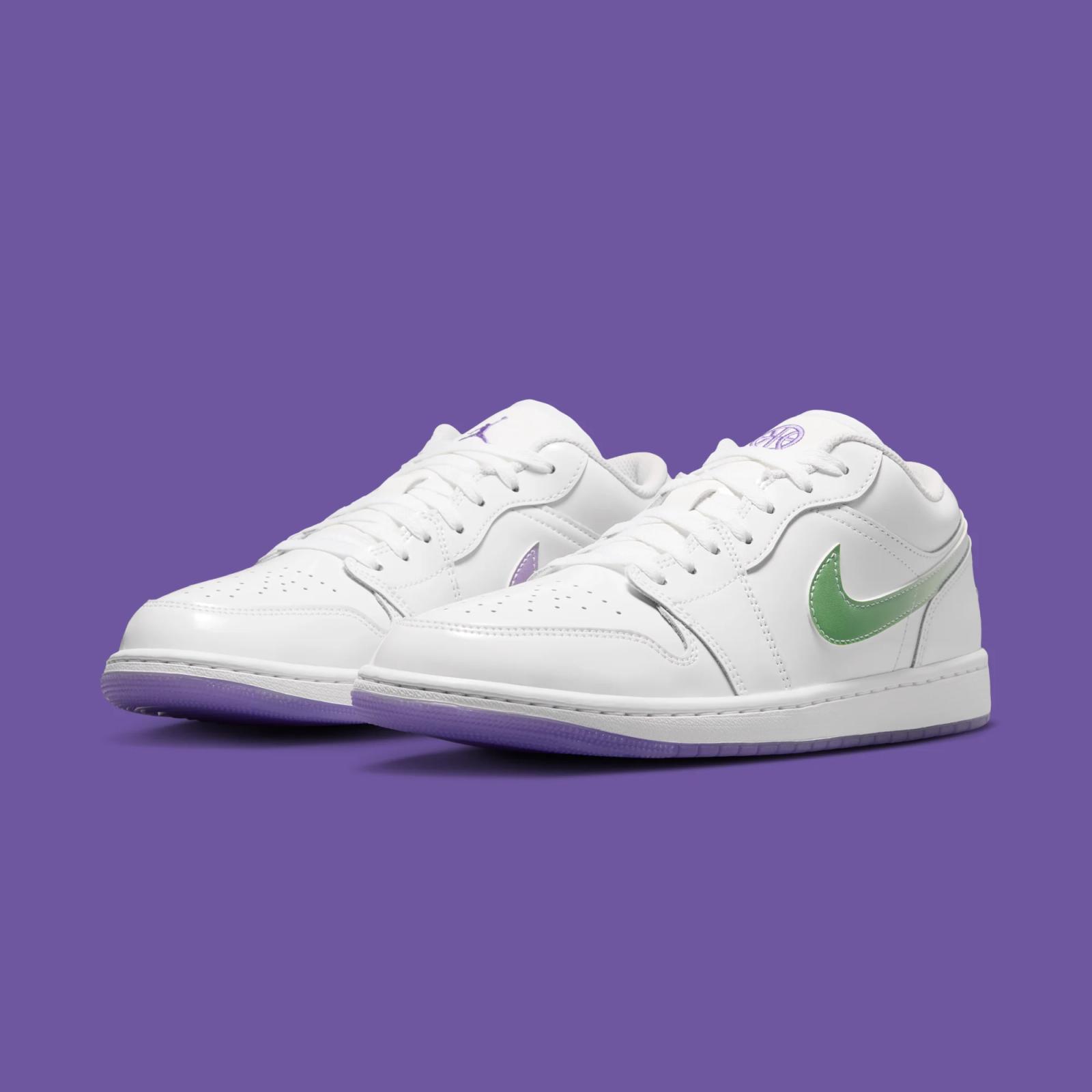 Quai 54 x Air Jordan 1 Low “Action Grape & Key Lime” releasing in 2026