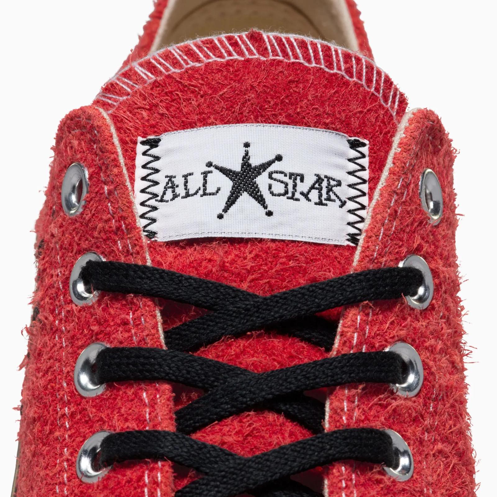 Stussy x Converse Chuck 70 Low Poppy Red A07664C