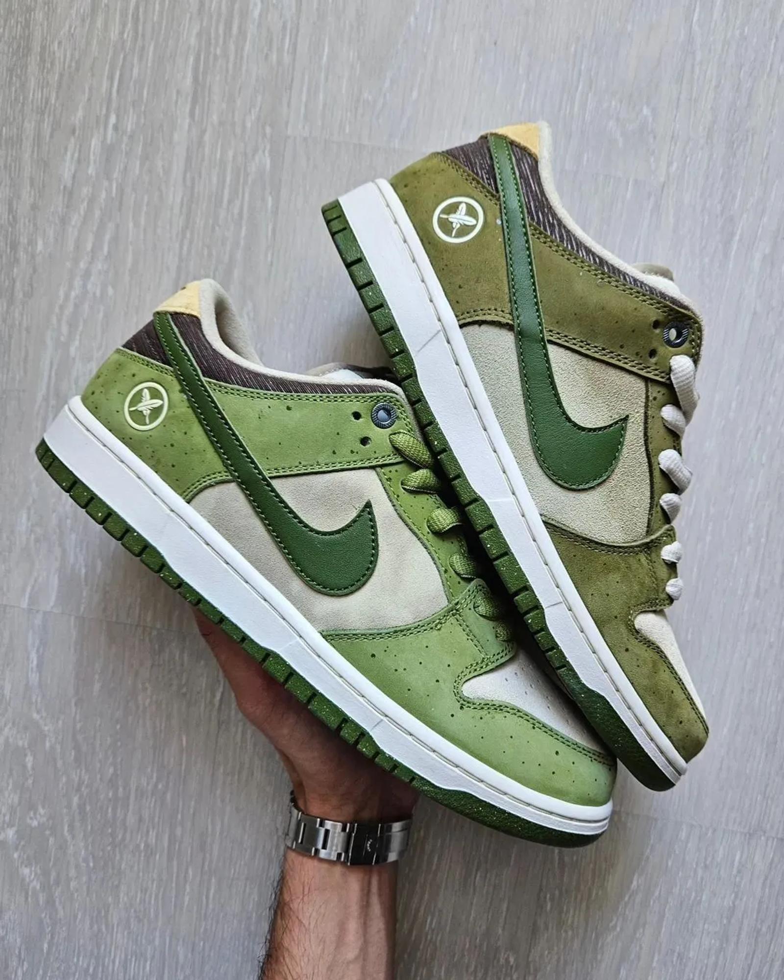 Yuto Horigome x Nike SB Dunk Low Pro Asparagus HF8022-300
