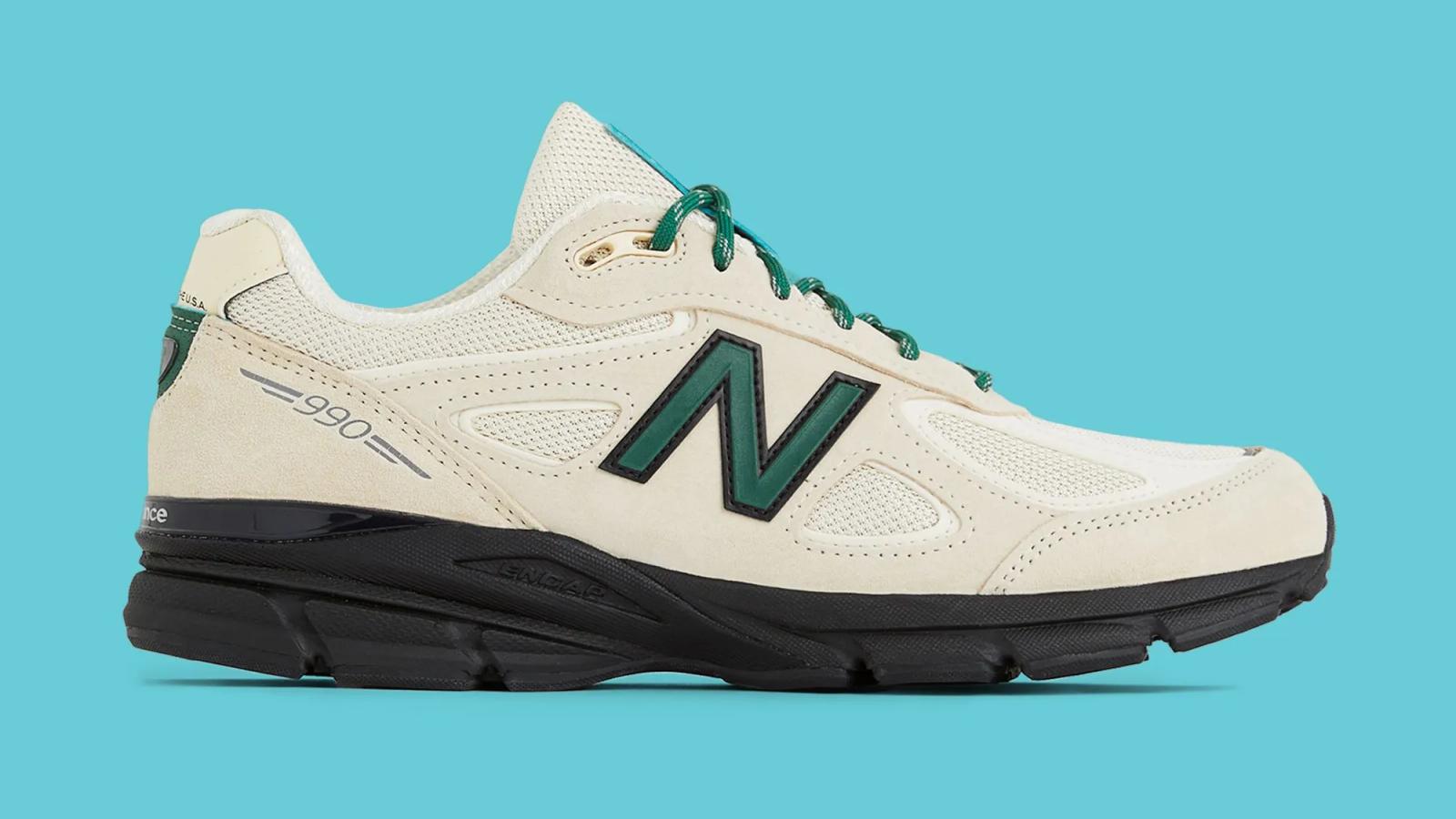 New Balance 990v4 “Macadamia Nut / Black”
