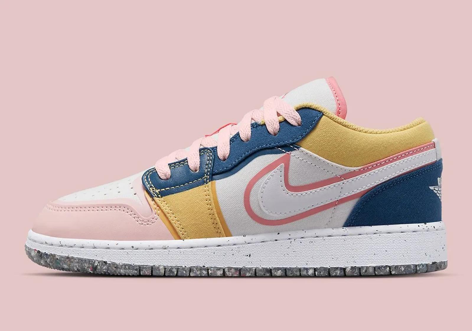 Air Jordan 1 Low GS Topaz Gold