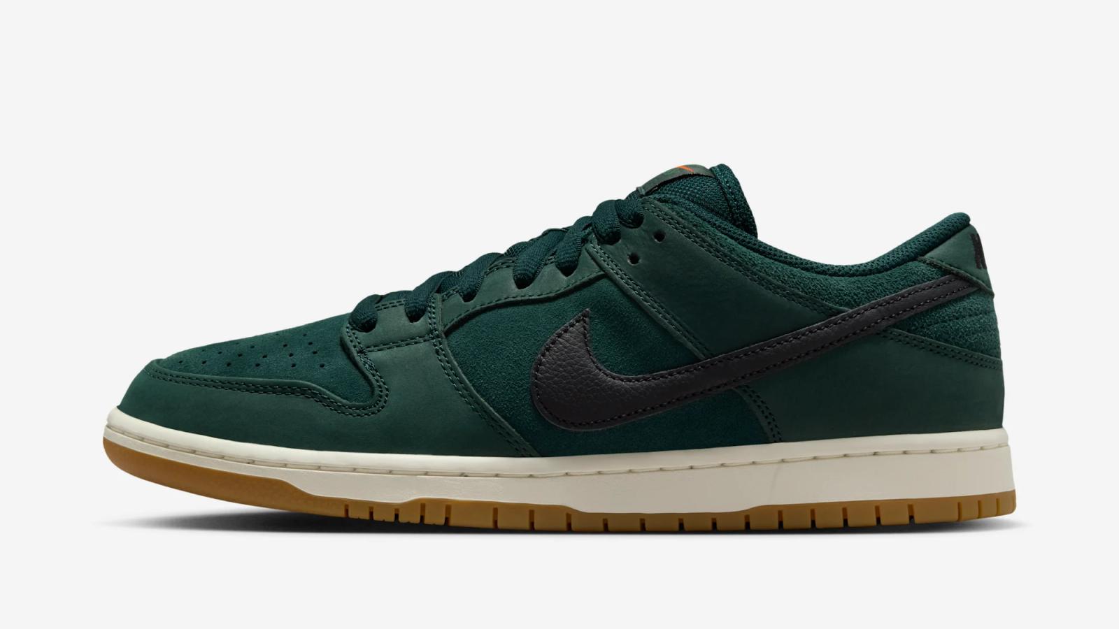 Nike SB Dunk Low Pro ISO Deep Fir