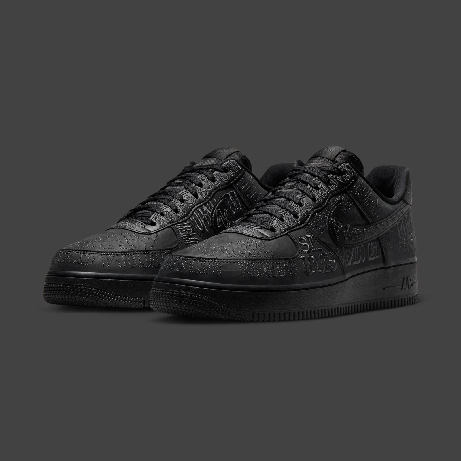 Nike Air Force 1 Low "Black & Anthracite" drops May 1st, 2026