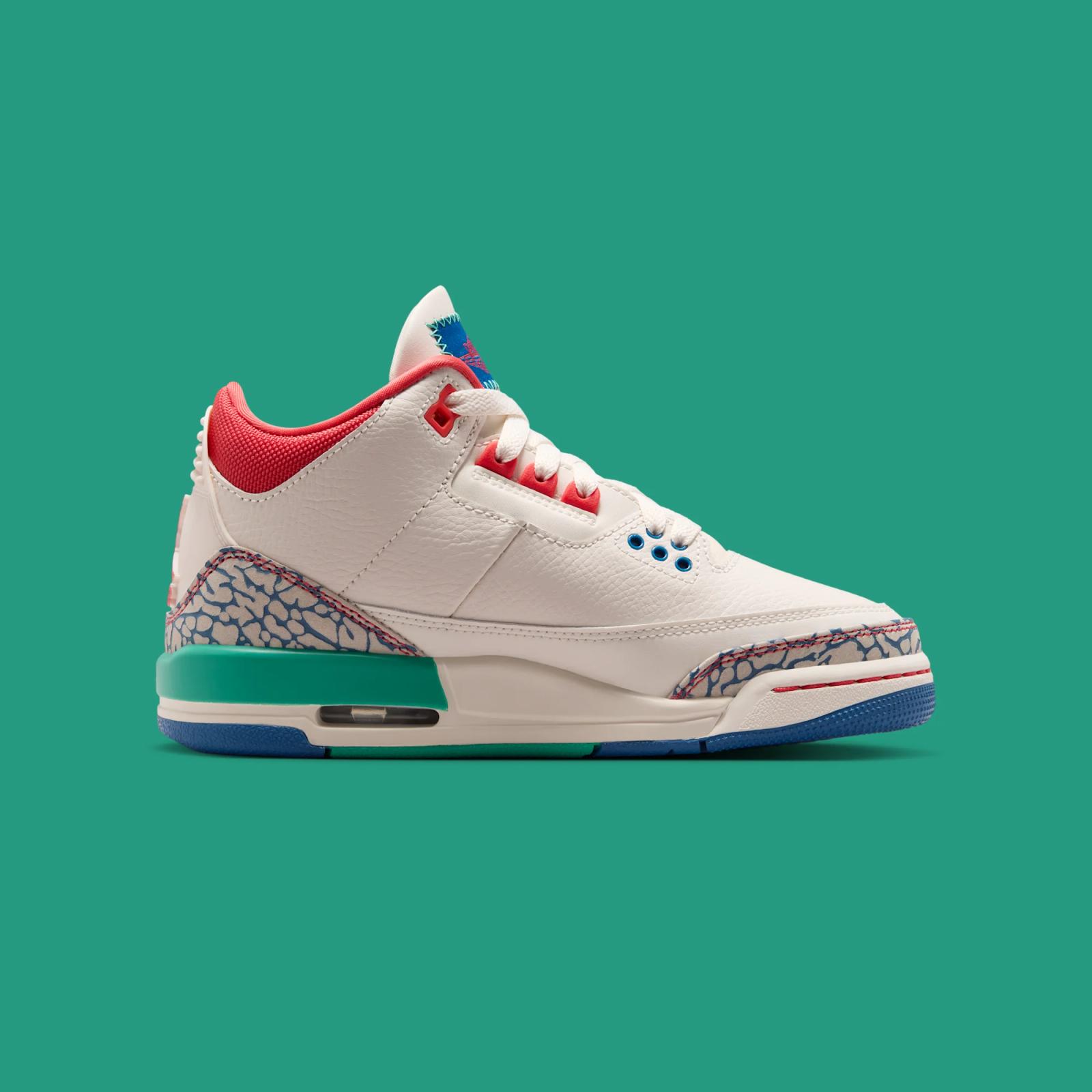 Air Jordan 3 Retro GS “Chalk & Track Red” dropping in 2026