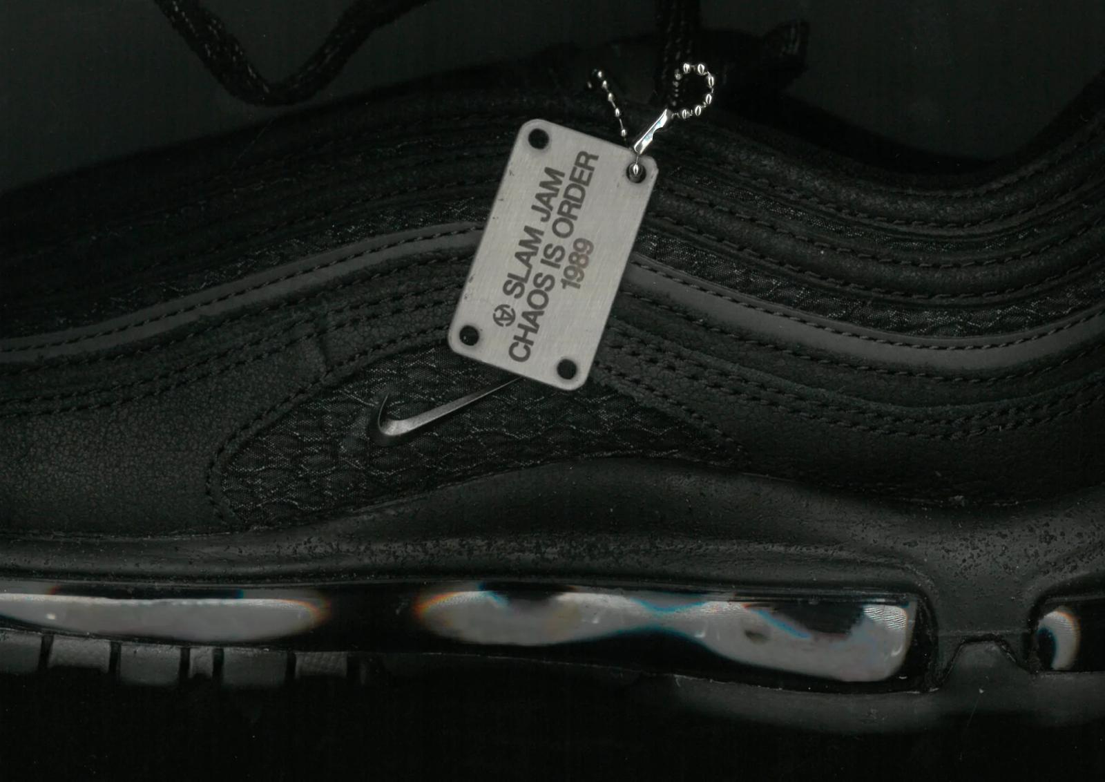 Slam Jam x Nike Air Max 97 "Black & Iron Grey" drops October 31st, 2026