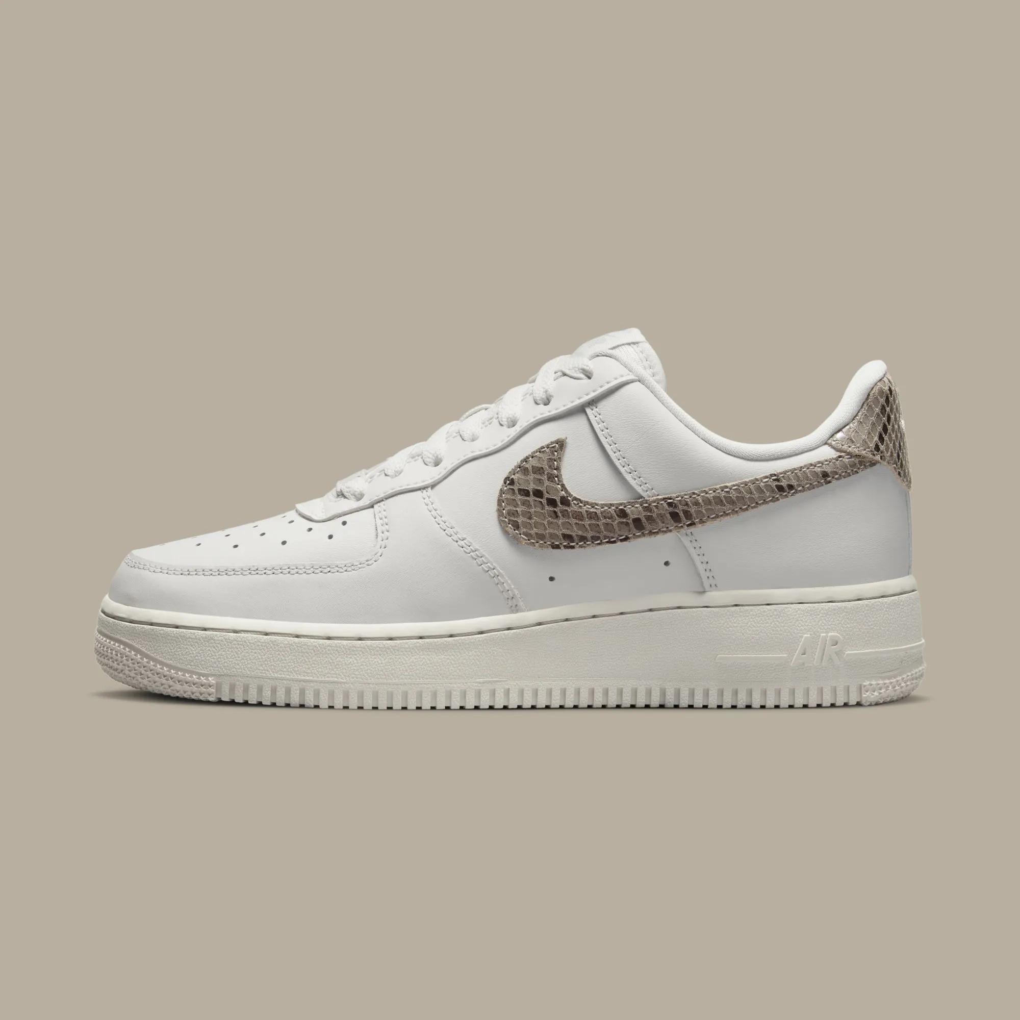 Nike Air Force 1 Low “Snakeskin Phantom” Restock 2025