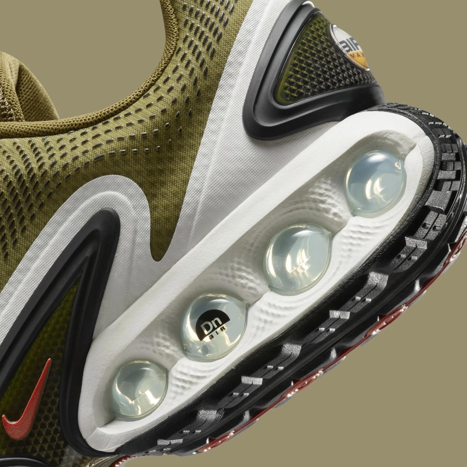 Nike Air Max Dn Olive Flak Gym Red DV3337-300