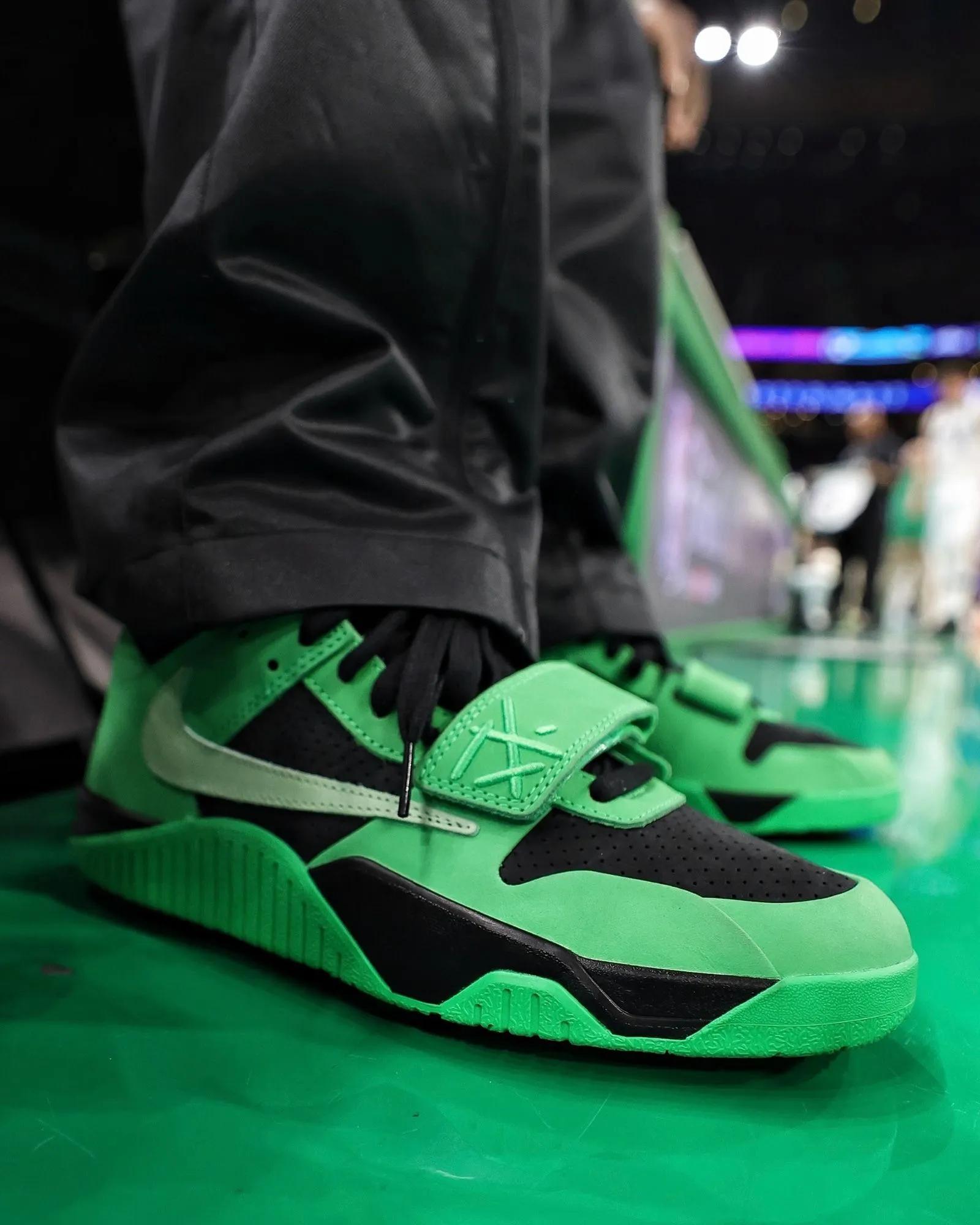 Travis Scott x Jordan Jumpman Jack “Green Spark”