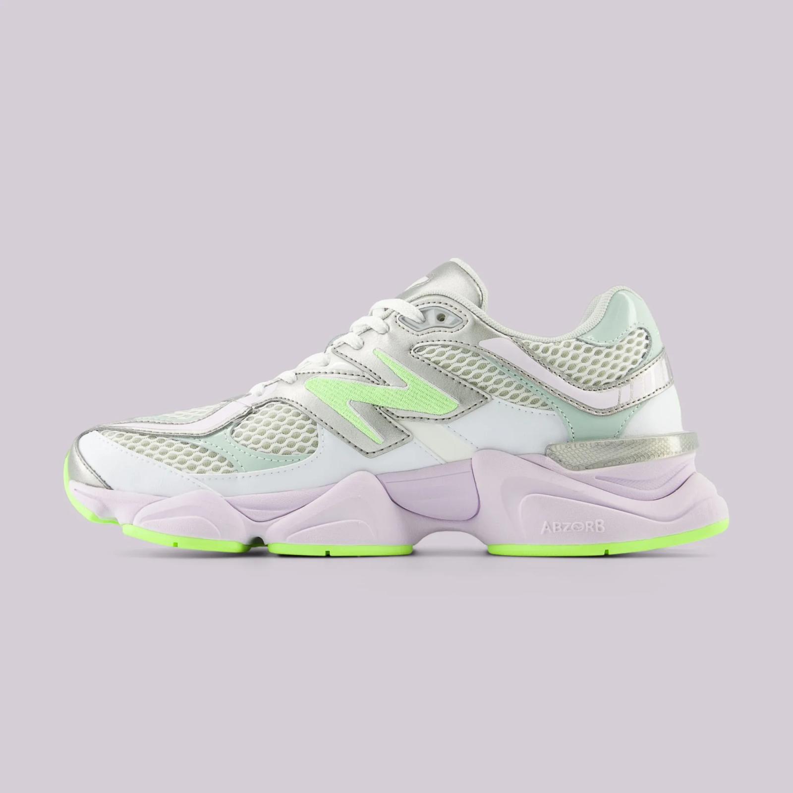 New Balance 9060 Silver Metallic Taro