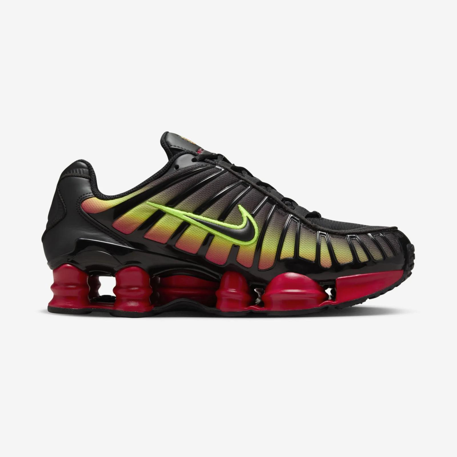 Nike Shox TL Black Volt Fire Red HJ9609-001