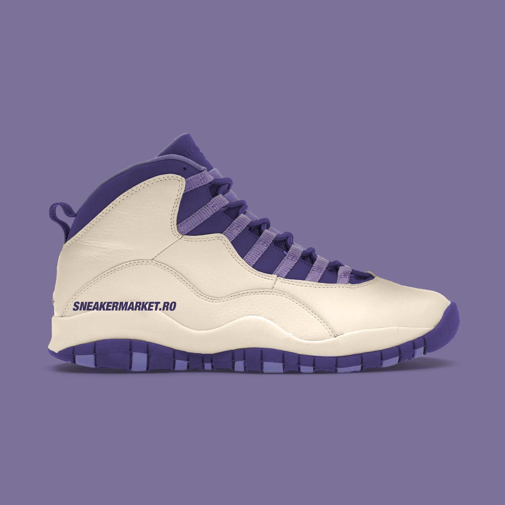 Air Jordan 10 Retro “Chalk / Hydrangeas”