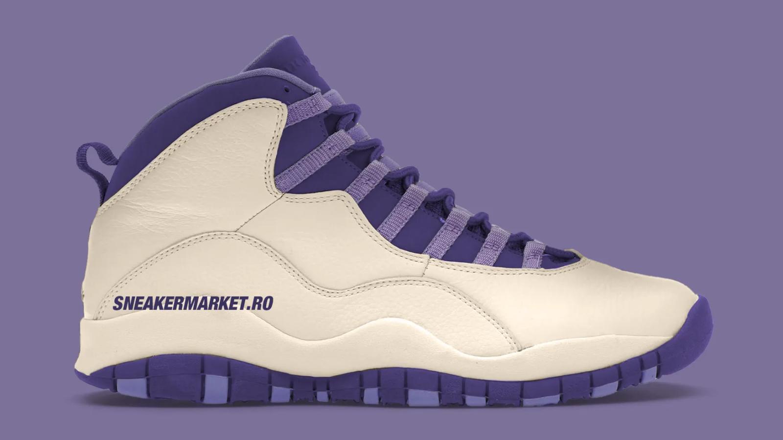 Air Jordan 10 Retro “Chalk / Hydrangeas”