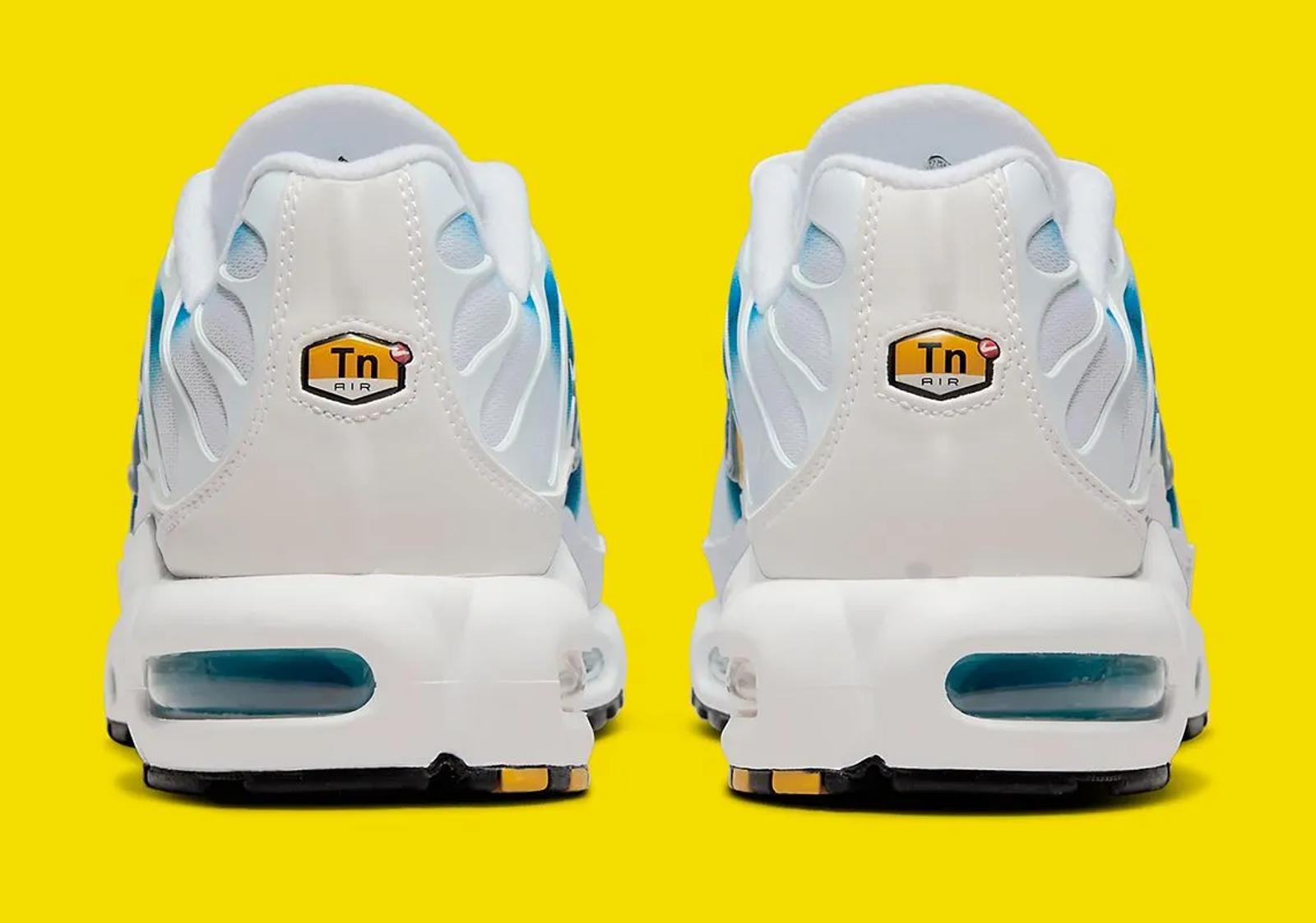 Nike Air Max Plus White Blue Yellow