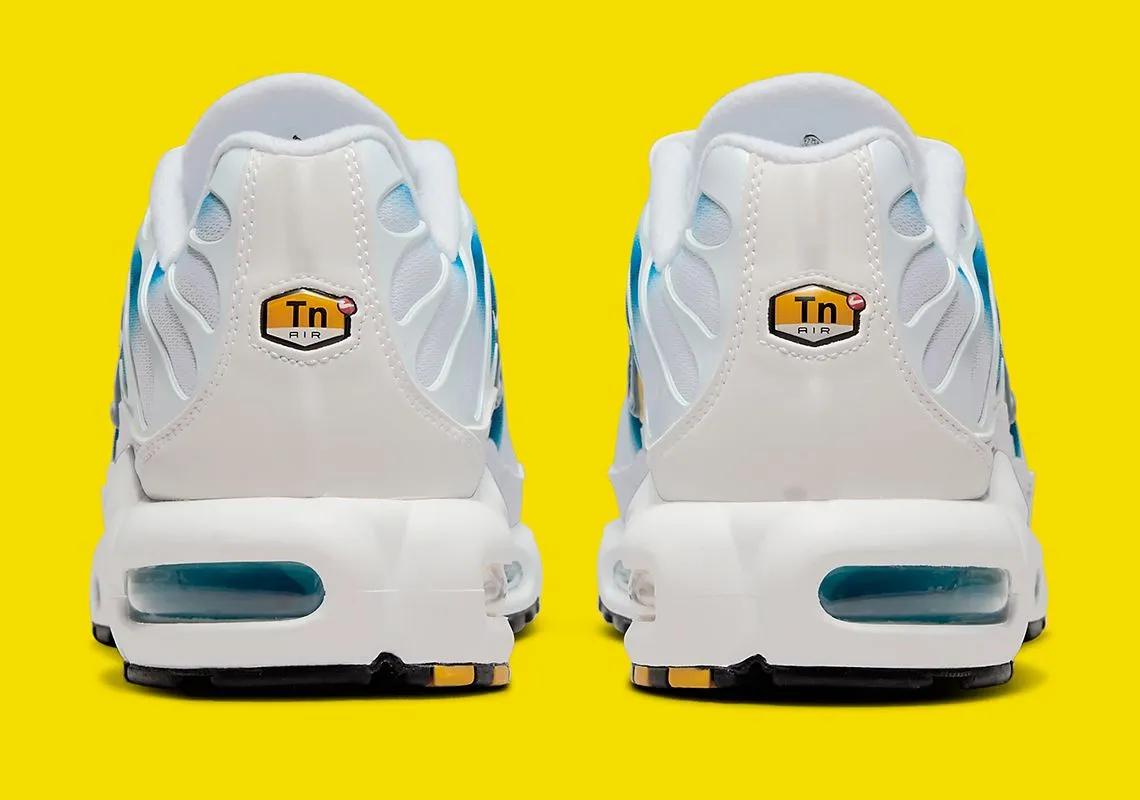 Nike Air Max Plus White Blue Yellow