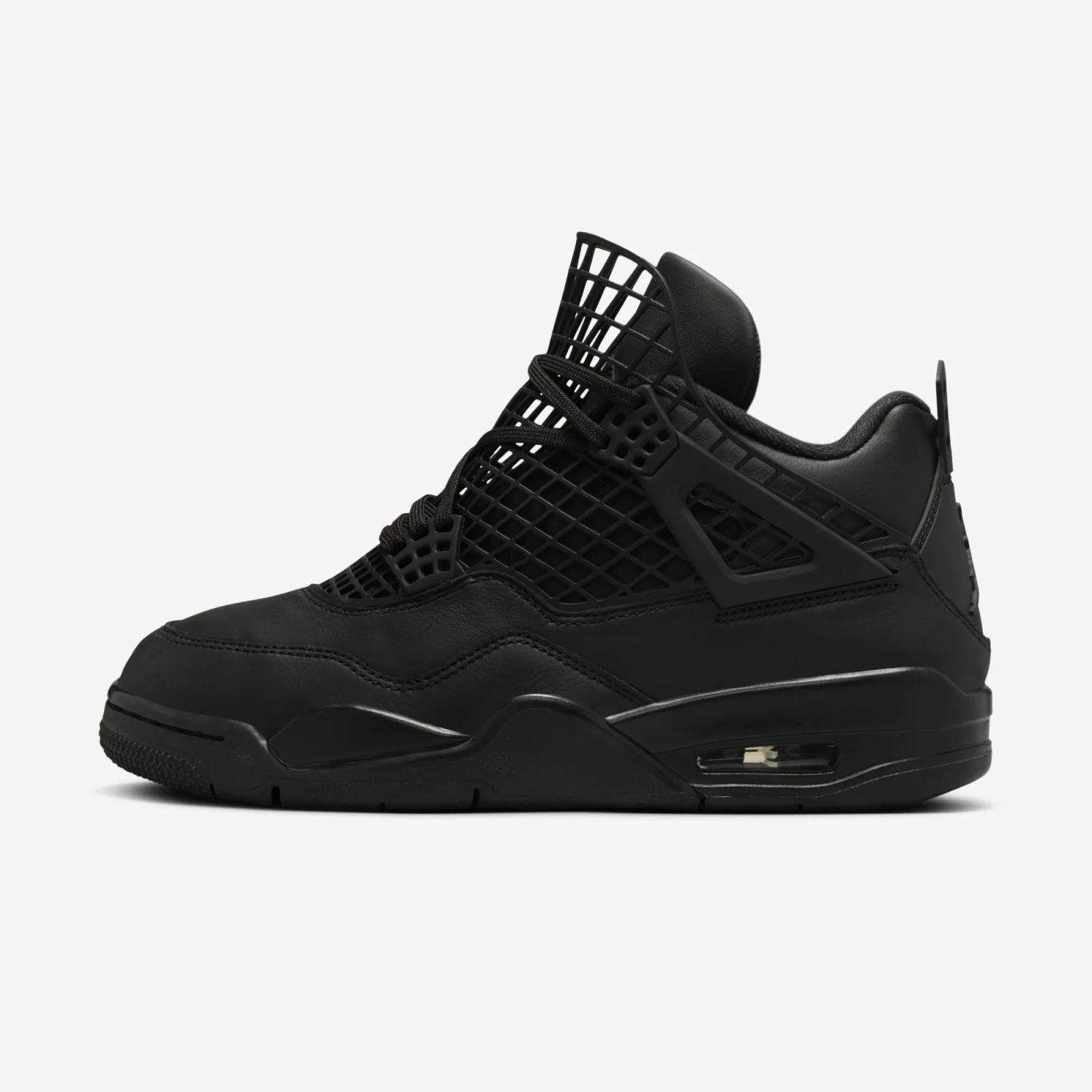 Air Jordan 4 Retro NET “Black / Metallic Silver”