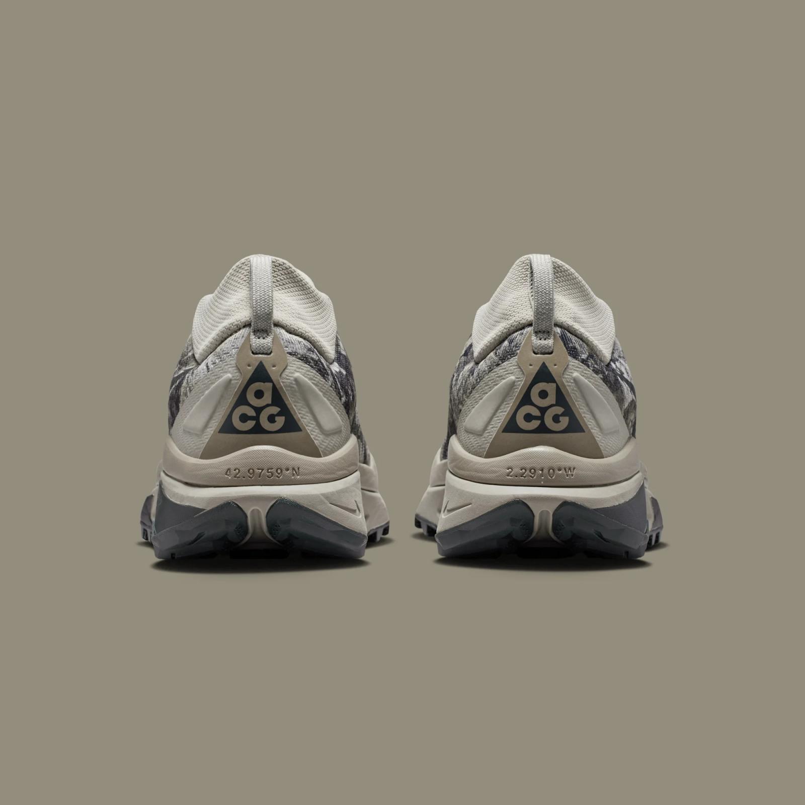 Nike ACG Zegama Trail W "Spruce Fog" drops August 1st, 2026