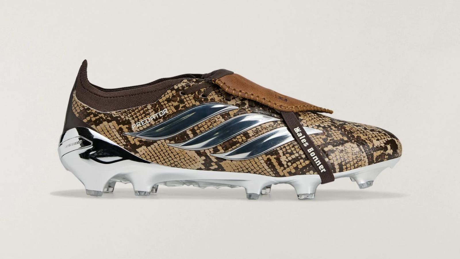Wales Bonner x Adidas Predator Elite FG "Snakeskin" drops April 17th, 2026