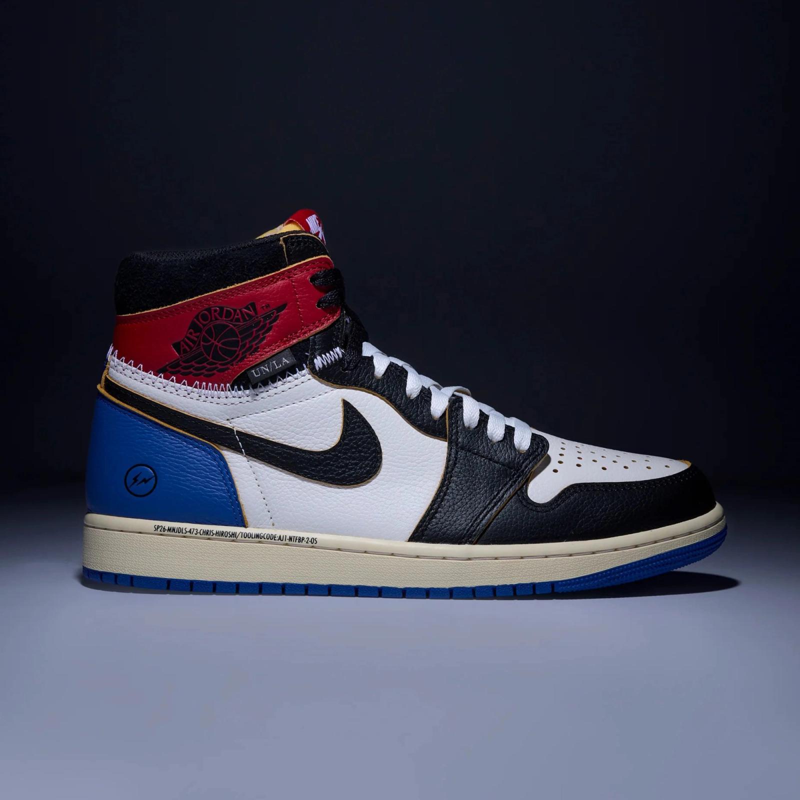 Fragment x Union LA x Air Jordan 1 Retro High OG SP “Varsity Red / Sport Royal” 2026