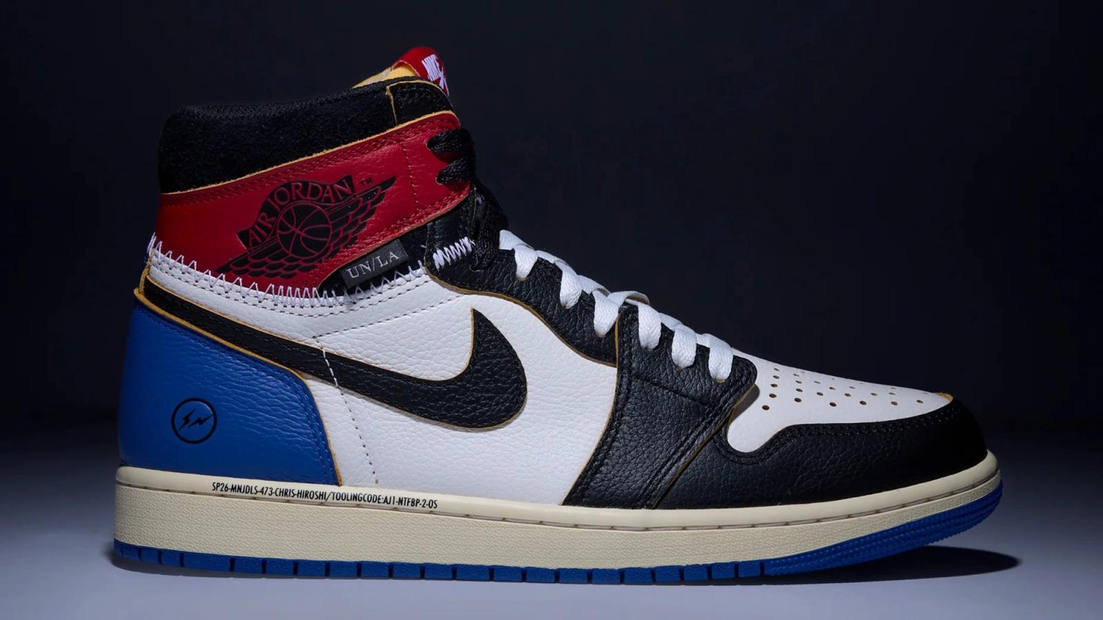 Fragment x Union LA x Air Jordan 1 Retro High OG SP “Varsity Red / Sport Royal” 2026