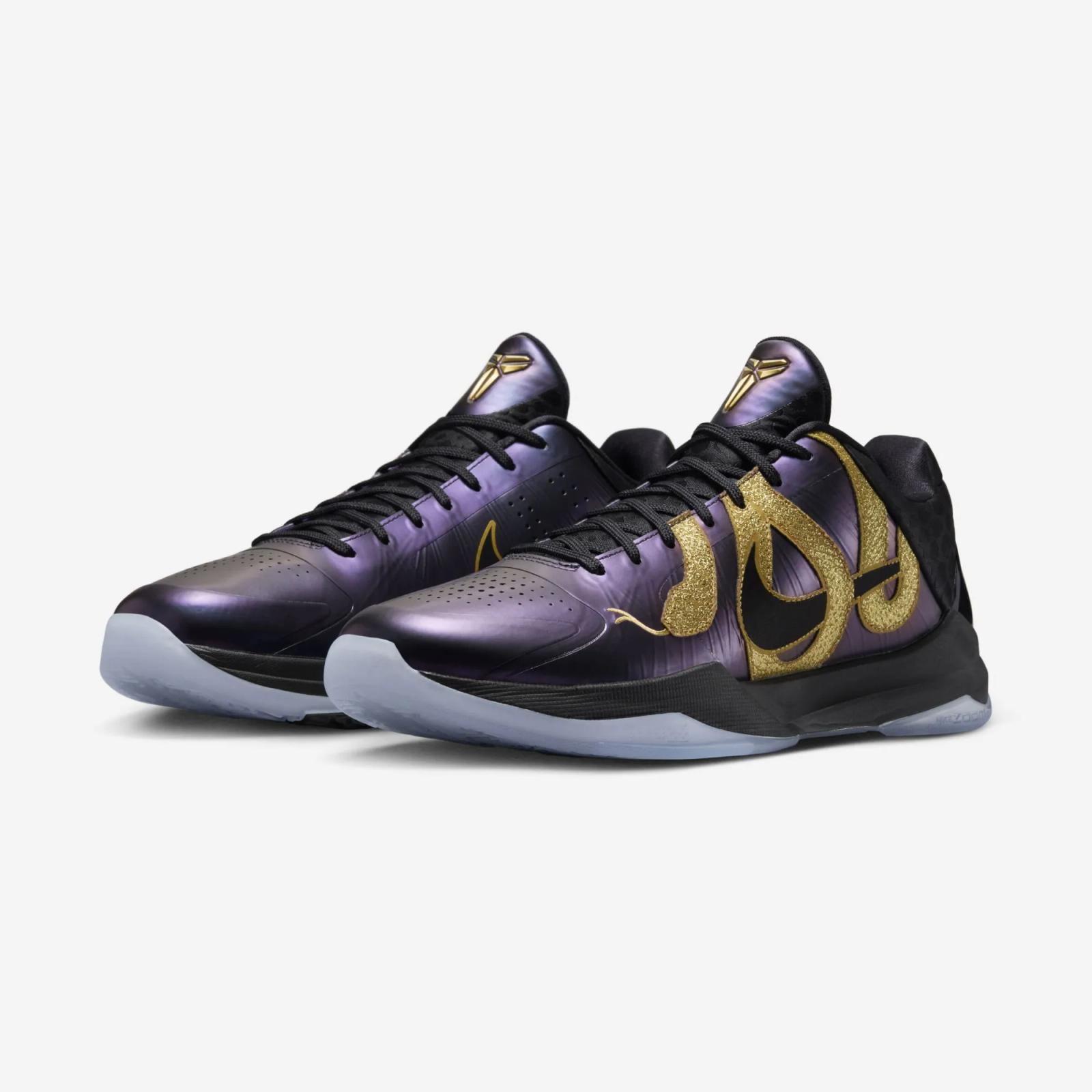 Nike Kobe 5 Protro Eggplant / Metallic Gold IB4481-500 Release Date 2025