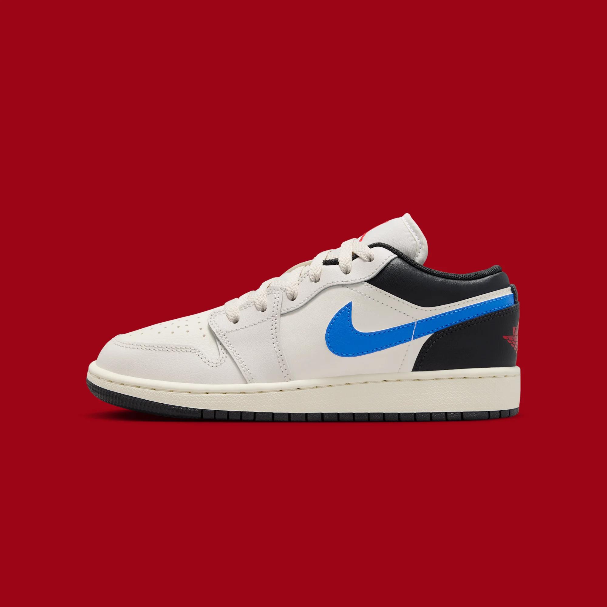 Air Jordan 1 Low GS "Phantom & Game Royal" drops April 1st, 2026