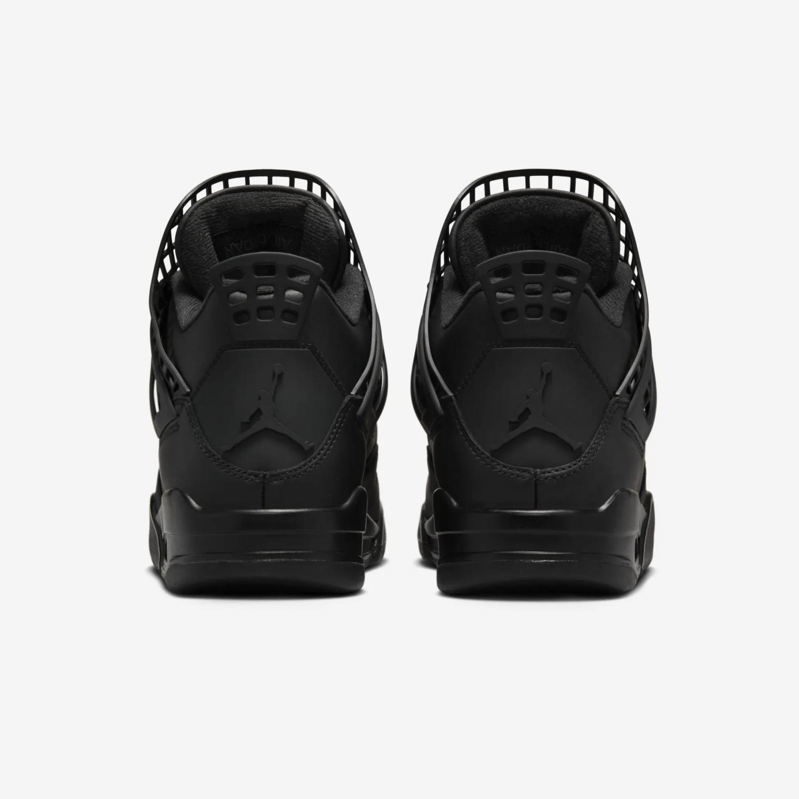 Air Jordan 4 Retro NET Black / Metallic Silver FN7251-001 Release Date