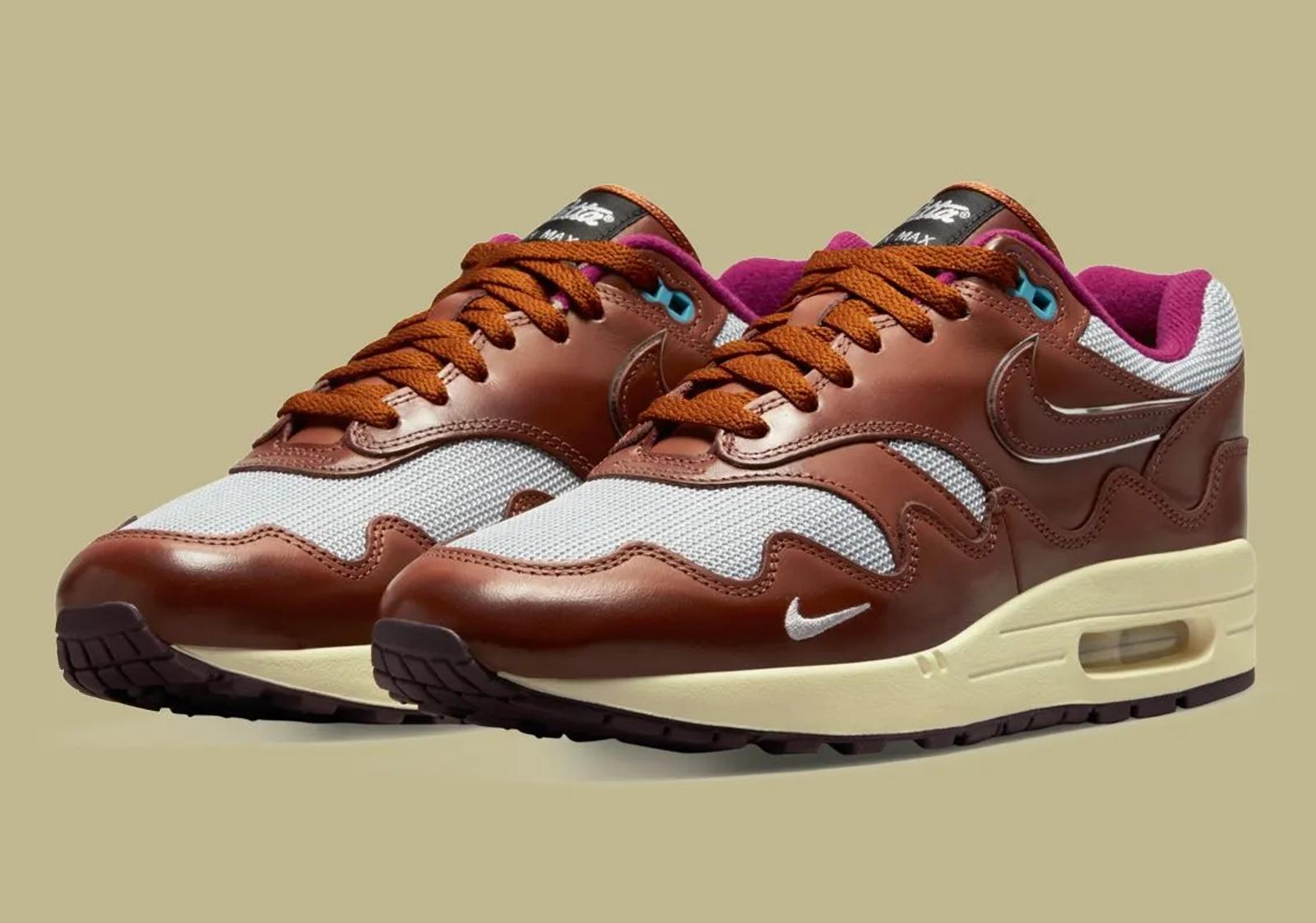 Nike x Patta Air Max 1 Dark Russet