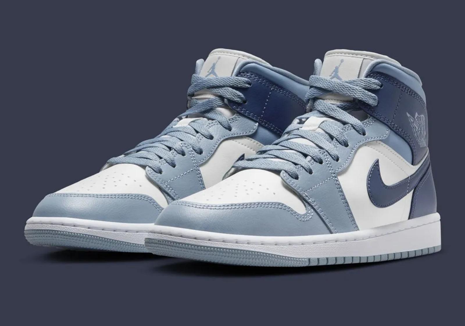 Air Jordan 1 Mid WMNS Diffused Blue