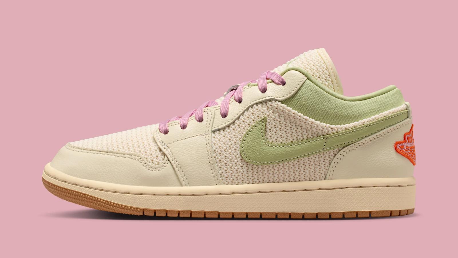 Air Jordan 1 Low SE W "Olive Aura" drops May 1st, 2026