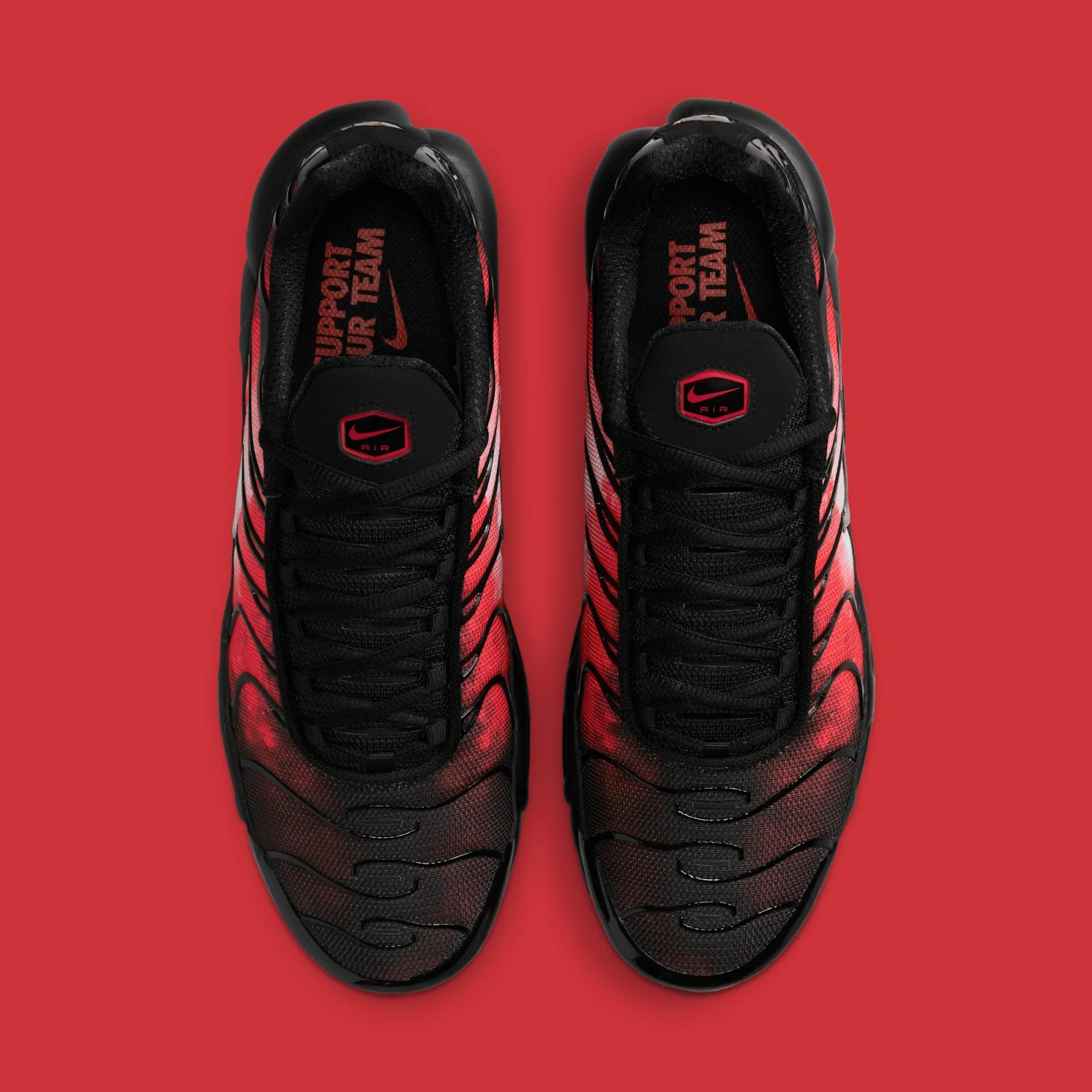 Nike Air Max Plus "Black & University Red" drops in 2026