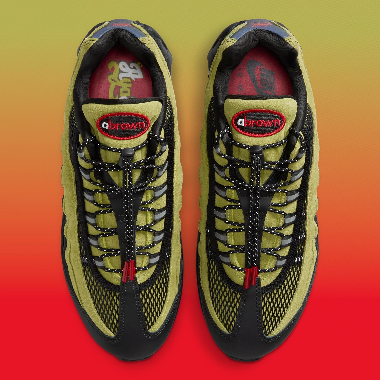Aya Brown x Nike Air Max 95 Big Bubble "Atomic Green" drops August 21st, 2026