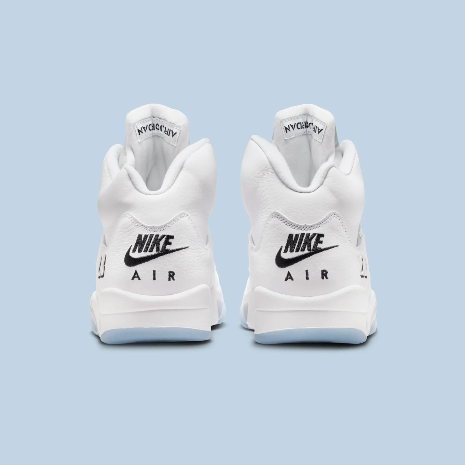 Air Jordan 5 Retro “White & Metallic Silver” releasing in 2026