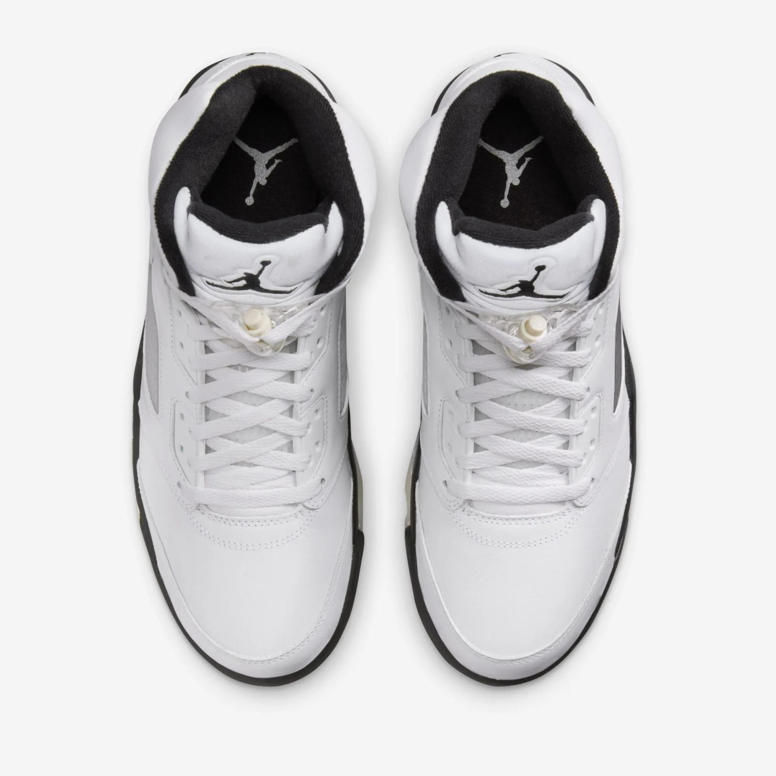 Air Jordan 5 Retro White Black DD0587-110